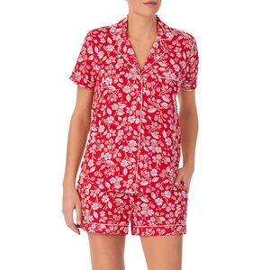 NWT Kate Spade ♠️  Floral Print Sleep Shirt & Shorts size S  Mod…